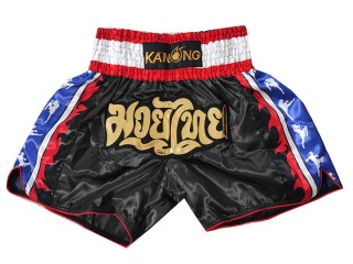 Kanong Kick boxing Shorts : KNS-149-Black