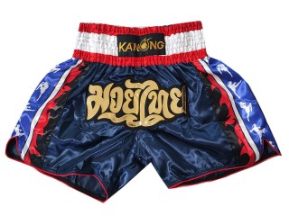 Kanong Kick boxing Shorts : KNS-149-Navy
