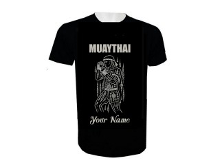 Customised Muay Thai T-Shirt with Name : KNTSHCUST-028