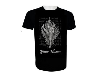 Customised Muay Thai T-Shirt with Name : KNTSHCUST-030