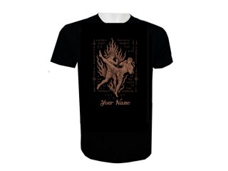 Customised Muay Thai T-Shirt with Name : KNTSHCUST-031