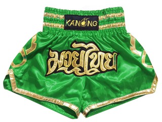 Kanong Kick boxing Shorts : KNS-121 Green