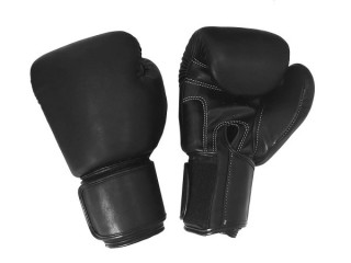 Boxsense MuayThai Kickboxing Gloves : Black