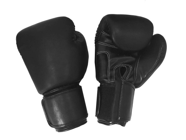 Boxsense Classic Kickboxing Gloves : Black