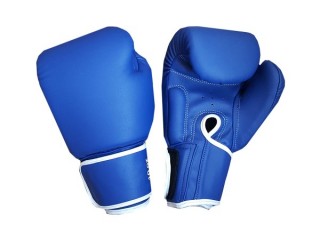 Boxsense Classic Muay Thai Gloves : Blue