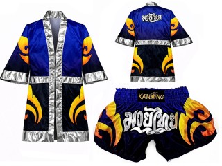 Muay Thai set - Custom Muay Thai Robe and Muay Thai Shorts : SET-506