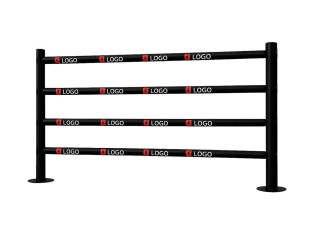 Boxing Ring-Inspired Gym Partition Fence