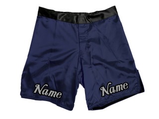 Personalised MMA board shorts : Navy