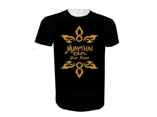 Custom Muay Thai T-Shirt with Name : KNTSHCUST-020