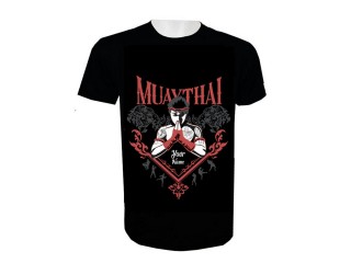 Personalized Muay Thai T-Shirt with Name : KNTSHCUST-001