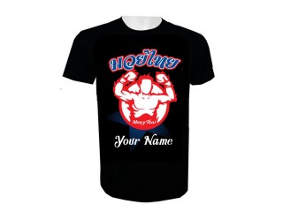 Personalized Muay Thai T-Shirt with Name : KNTSHCUST-003
