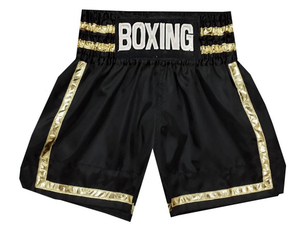 Personalized Red Boxing Shorts - Custom Boxing Trunks : KNBSH-018