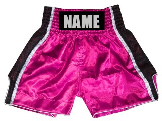 Custom design Boxing Shorts : KNBSH-027 Pink