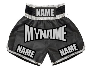 Customize Boxing Shorts : KNBSH-007 Black