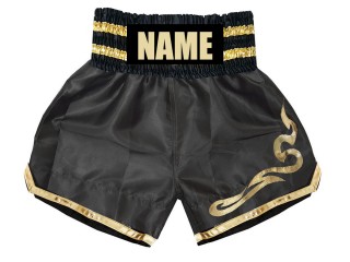 Customize your own fight shorts : KNBSH-001 Black