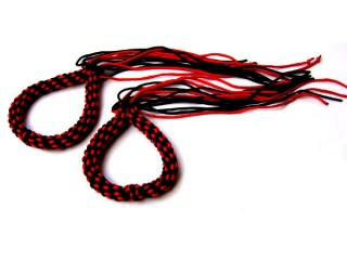 Prajied Muay Thai Arm bands : Black-Red