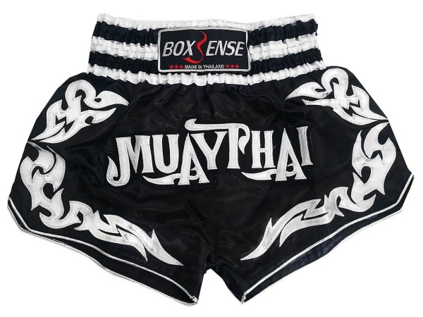 Boxsense Women Muay Thai Training Shorts : BXS-076-BK