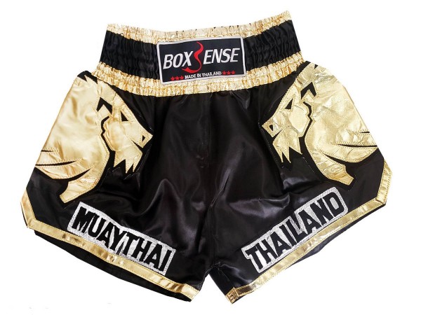 Muay Thai Shorts Kickbox Hose K1 Thai Box Shorts New Top Style 100% Satin Gr.M-L 