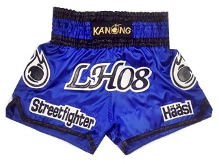 Kanong Custom Blue Muay Thai Shorts : KNSCUST-1067