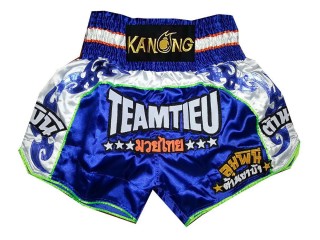 Kanong Custom Blue Muay Thai Shorts : KNSCUST-1132