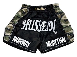 Kanong Custom Navy Camo mesh Muay Thai Shorts : KNSCUST-1034