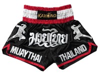 Kanong Kick boxing Shorts : KNS-133-Black