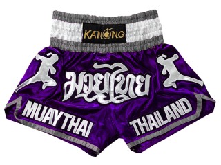 Kanong Muay Thai boxing Shorts : KNS-133-Violet