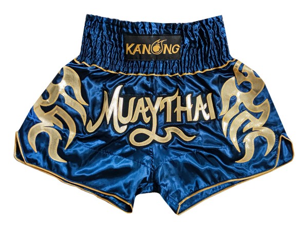 Kanong Kick boxing Shorts : KNS-134-Navy