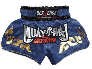Boxsense Kickboxing Shorts : BXS-092 Navy