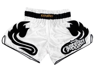 Kanong Women boxing shorts : KNSRTO-209 White