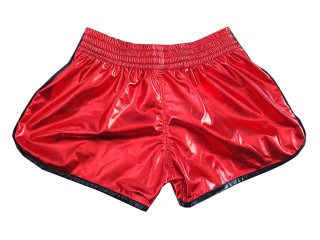 Kanong Womens Boxing Shorts : KNSWO-401-Red
