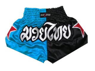 Boxsense Kids Muay Thai Shorts : BXSKID-005-SkyBlue