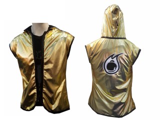 Customize Women Boxing Hoodies / Walk in Jacket : Gold