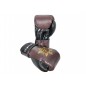 Kanong Real Leather Boxing Gloves : Brown and Black