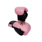 Kanong Womens Boxing Gloves (Leather) : Pink and Black