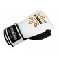 Kanong Real Leather Boxing Gloves : White and Black