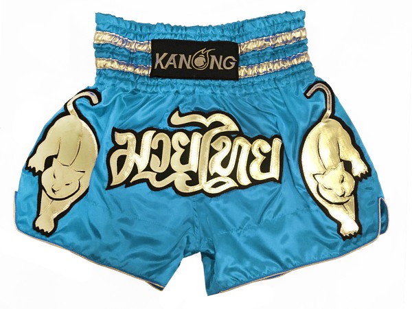 Kanong Thai Boxing Shorts : KNS-135-Skyblue