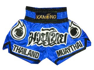 Kanong Kickboxing Shorts : KNS-118-Blue
