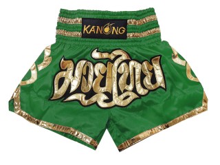 Kanong Kick boxing Shorts : KNS-121-Green
