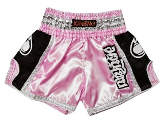 Kanong Retro Kickboxing Shorts : KNSRTO-208-Pink