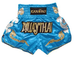 Kanong Muaythai Shorts : KNS-126 Skyblue