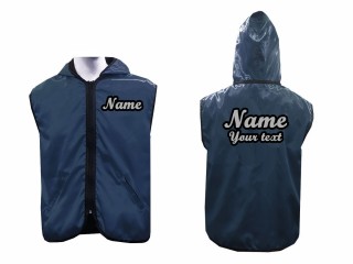 Customize Boxing Hoodies / Walk in Jacket : Navy