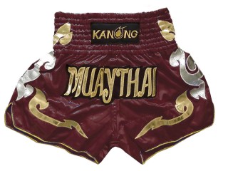 Kanong Kickboxing Shorts : KNS-126 Maroon